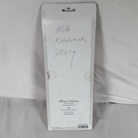 Hawaiian Tropical Holiday Star Christmas Ornaments Set of 3 Island Heritage Cute - Picture 5 of 8